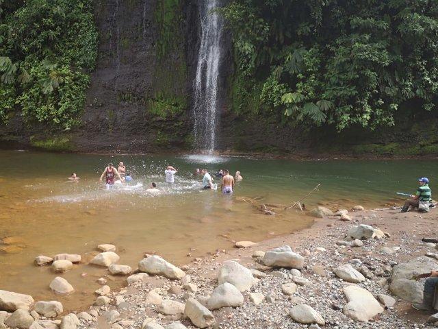 Visita a las cascadas